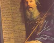 Moses with the Ten Commandments - 菲利浦·德·尚佩涅
